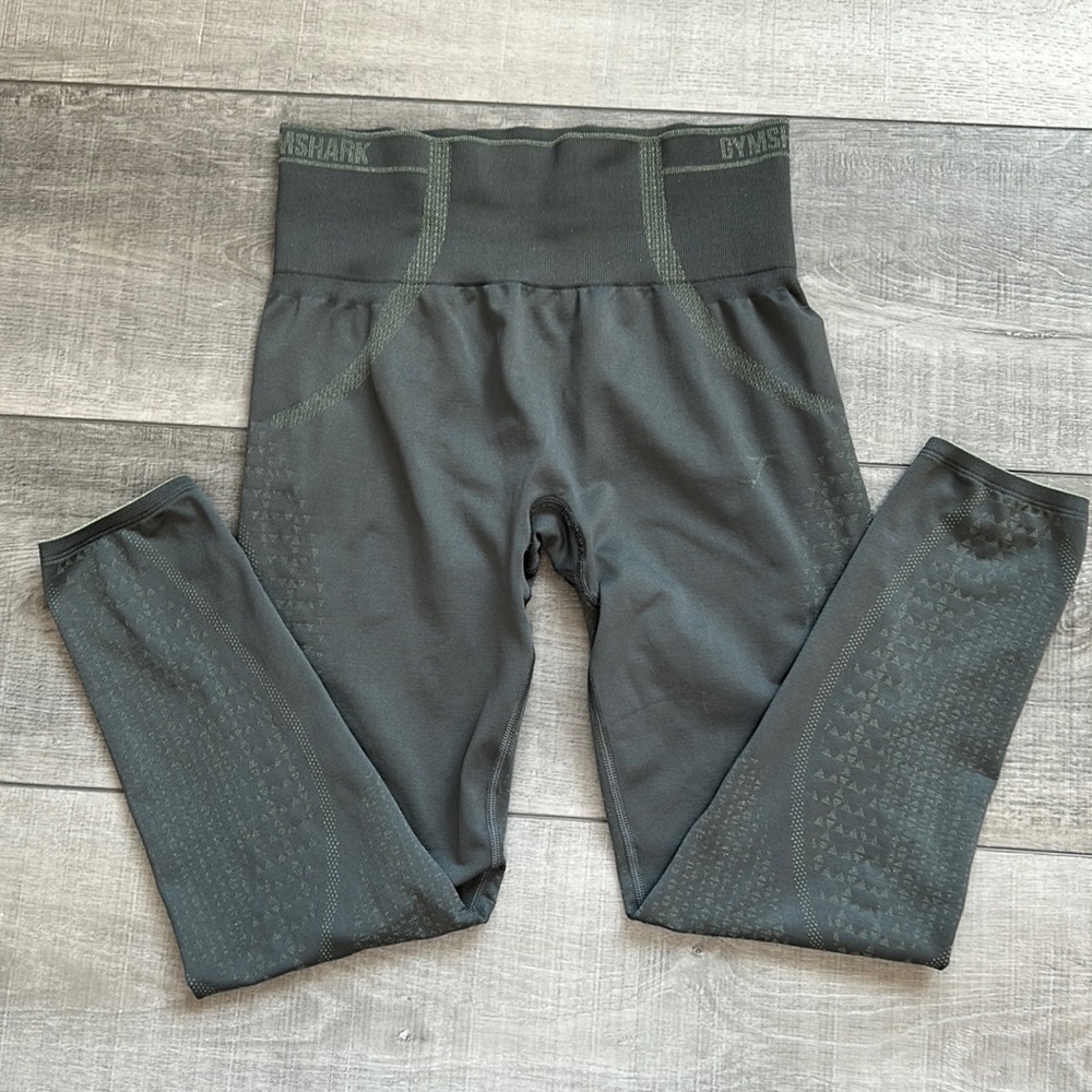 Gymshark Apex Seamless Leggings. Grey. Women’s XL.